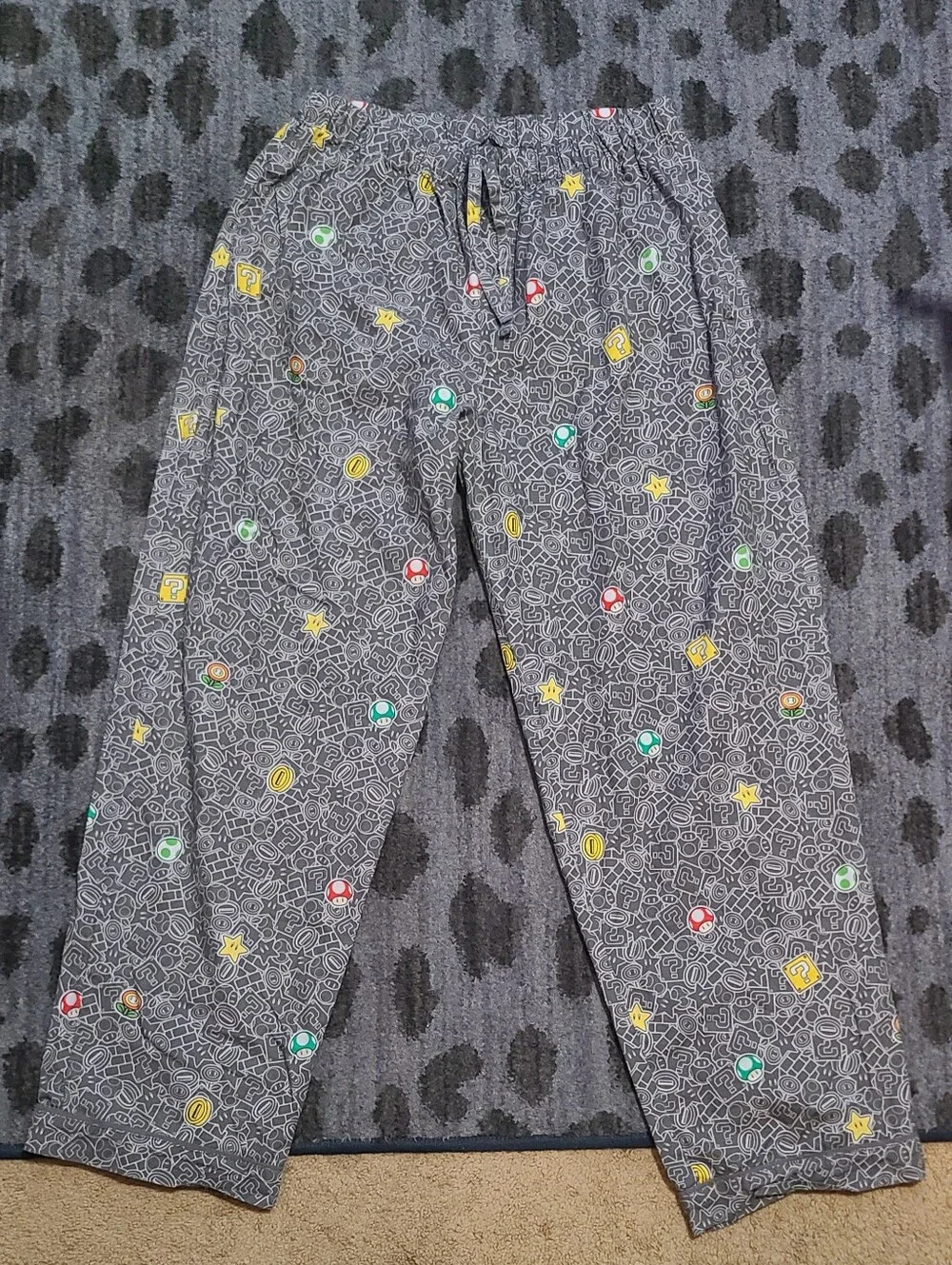 Potterybarn Teen Mario Pajama Pants sz M